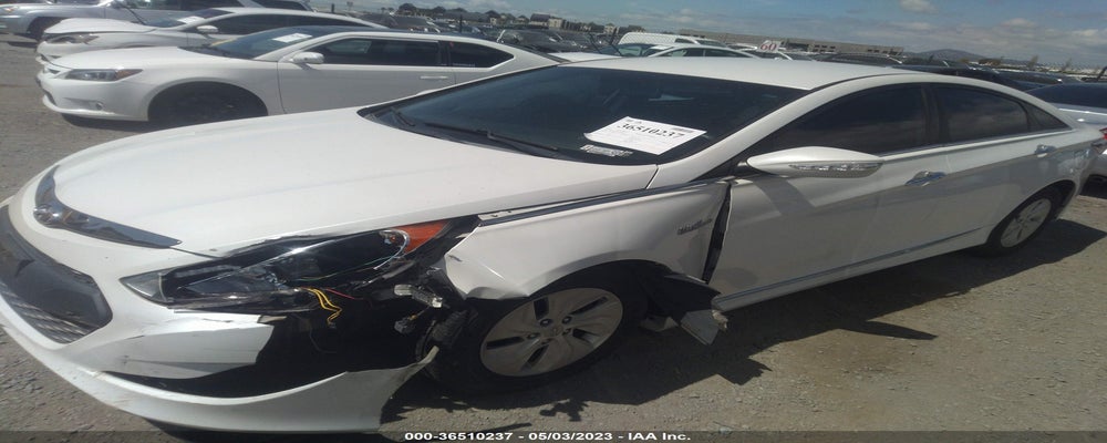 KMHEC4A45DA089923 2013 HYUNDAI SONATA HYBRID photo no. 2