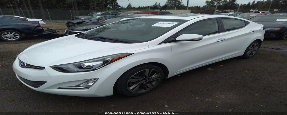 5NPDH4AE7EH490135 2014 HYUNDAI ELANTRA photo no. 2