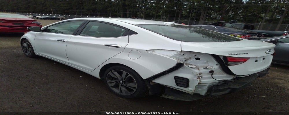 5NPDH4AE7EH490135 2014 HYUNDAI ELANTRA photo no. 3