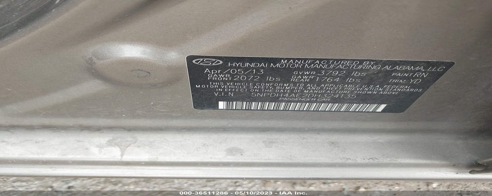 5NPDH4AE2DH324135 2013 HYUNDAI ELANTRA photo no. 9