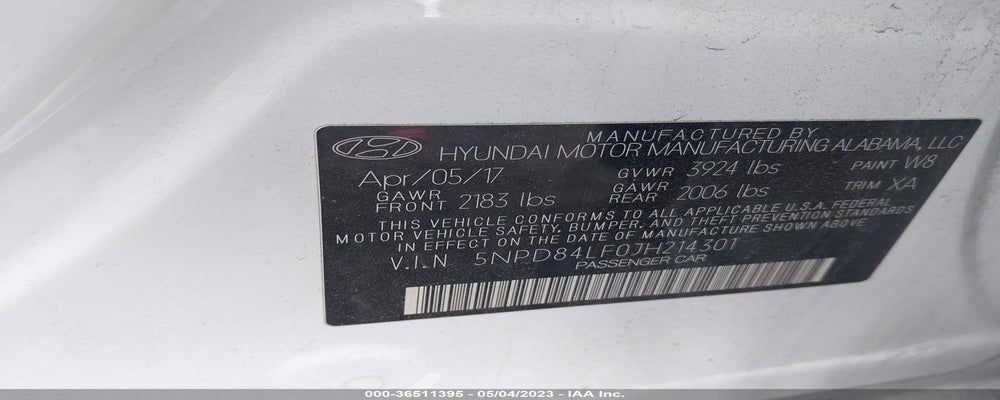 5NPD84LF0JH214301 2018 HYUNDAI ELANTRA photo no. 9