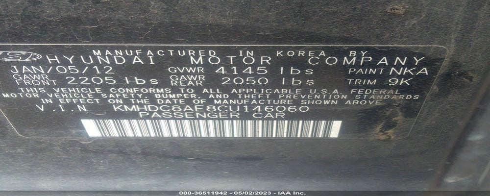KMHDC8AE8CU146060 2012 HYUNDAI ELANTRA TOURING photo no. 9