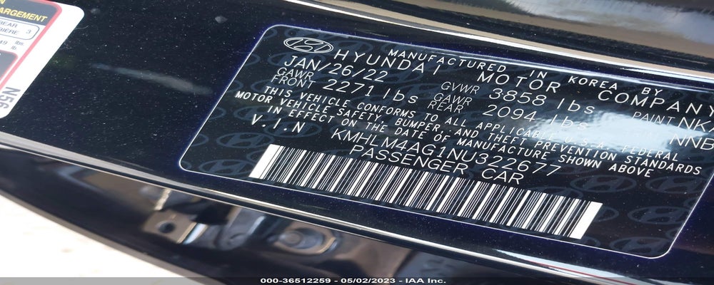 KMHLM4AG1NU322677 2022 HYUNDAI ELANTRA photo no. 9