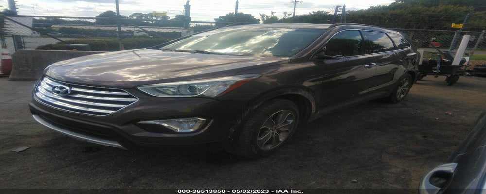 KM8SN4HF9EU058243 2014 HYUNDAI SANTA FE photo no. 2