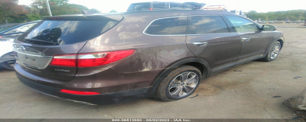 KM8SN4HF9EU058243 2014 HYUNDAI SANTA FE photo no. 4