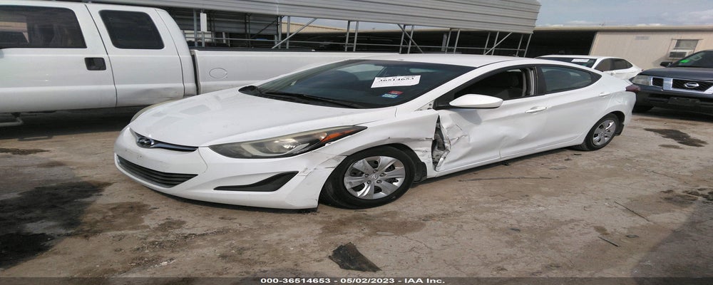 5NPDH4AEXGH668302 2016 HYUNDAI ELANTRA photo no. 2
