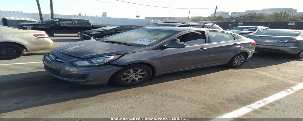 KMHCT4AEXEU689594 2014 HYUNDAI ACCENT photo no. 2