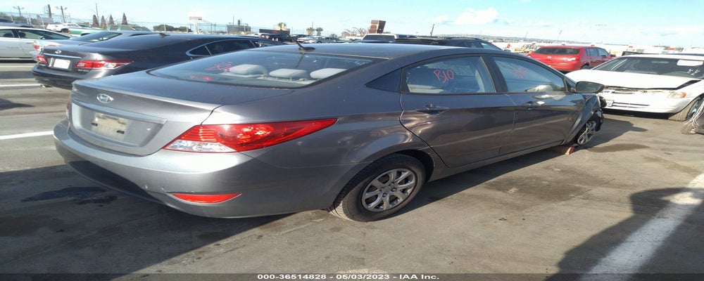 KMHCT4AEXEU689594 2014 HYUNDAI ACCENT photo no. 4