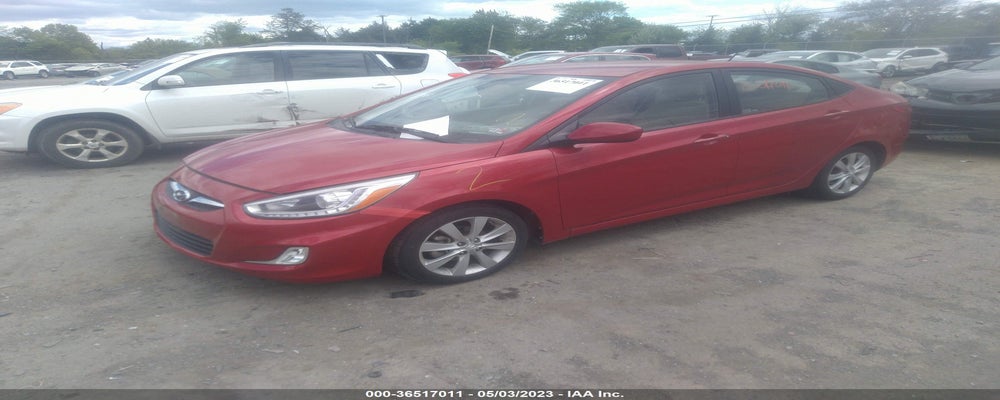 KMHCU4AE6EU735547 2014 HYUNDAI ACCENT photo no. 2