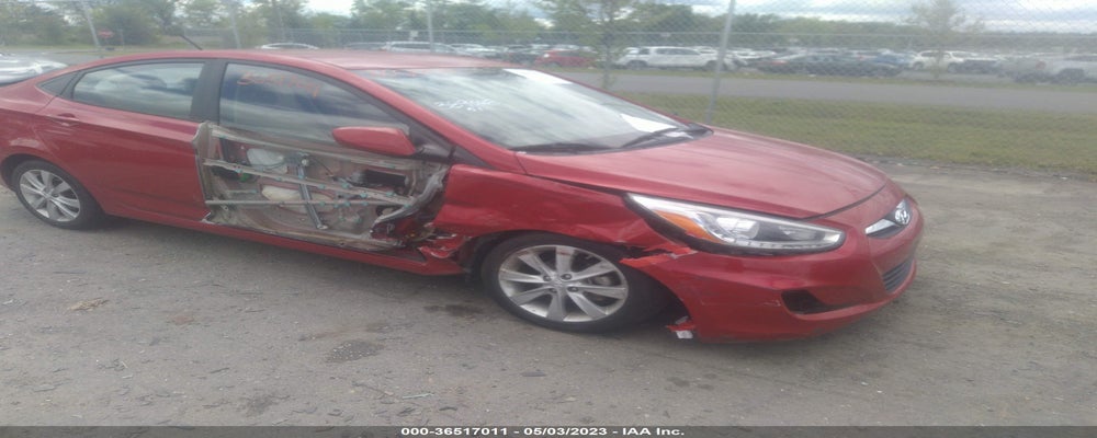 KMHCU4AE6EU735547 2014 HYUNDAI ACCENT photo no. 6