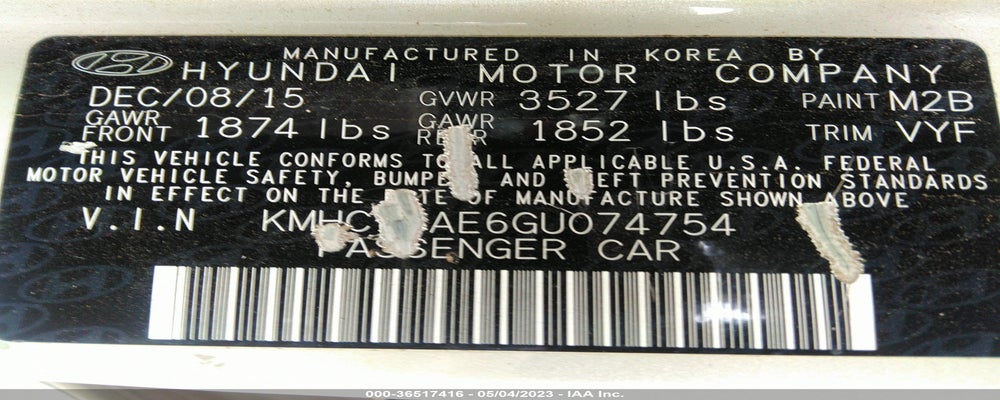 KMHCT4AE6GU074754 2016 HYUNDAI ACCENT photo no. 9
