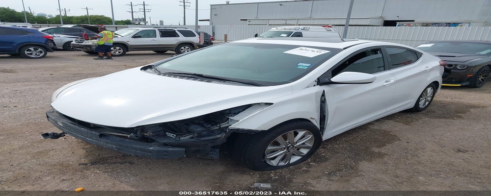 5NPDH4AE6FH551699 2015 HYUNDAI ELANTRA photo no. 2