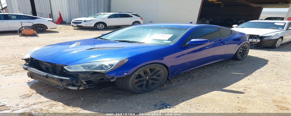 KMHHT6KDXDU100954 2013 HYUNDAI GENESIS COUPE photo no. 2