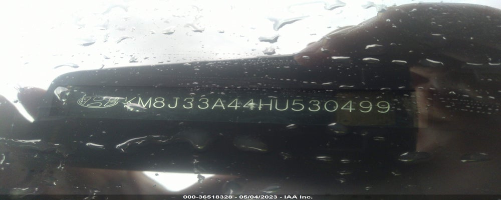 KM8J33A44HU530499 2017 HYUNDAI TUCSON photo no. 9