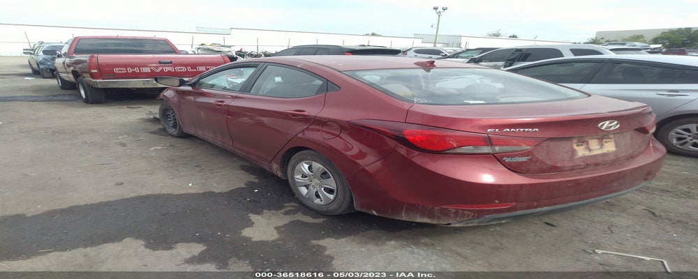 5NPDH4AE0GH750796 2016 HYUNDAI ELANTRA photo no. 3