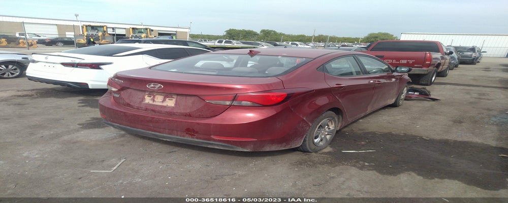 5NPDH4AE0GH750796 2016 HYUNDAI ELANTRA photo no. 4