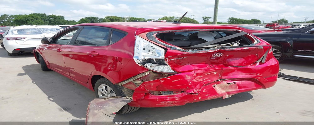 KMHCT5AE9CU016654 2012 HYUNDAI ACCENT photo no. 3