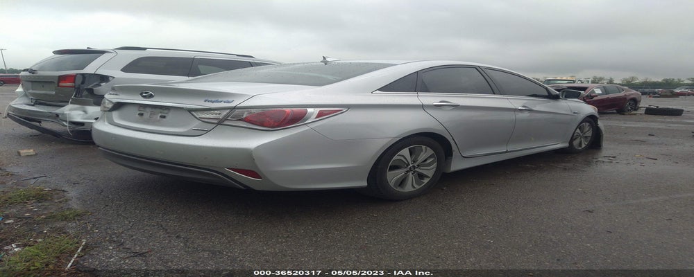 KMHEC4A43DA092013 2013 HYUNDAI SONATA HYBRID photo no. 4