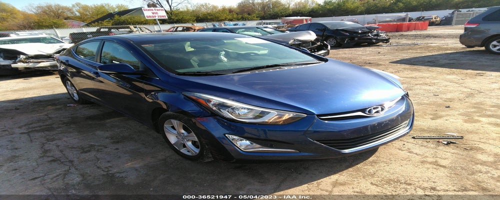5NPDH4AE8GH717304 2016 HYUNDAI ELANTRA photo no. 1