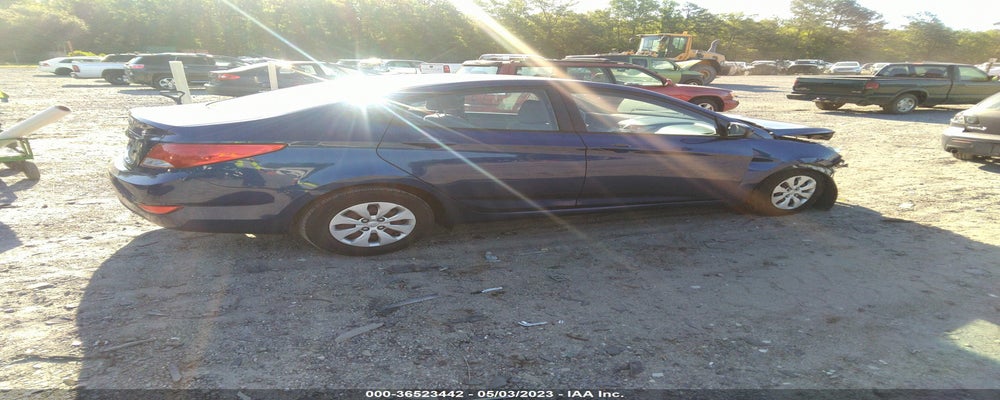 KMHCT4AE4FU809763 2015 HYUNDAI ACCENT photo no. 4