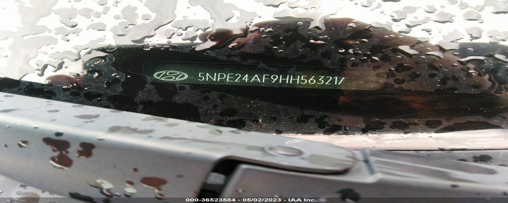 5NPE24AF9HH563217 2017 HYUNDAI SONATA photo no. 9