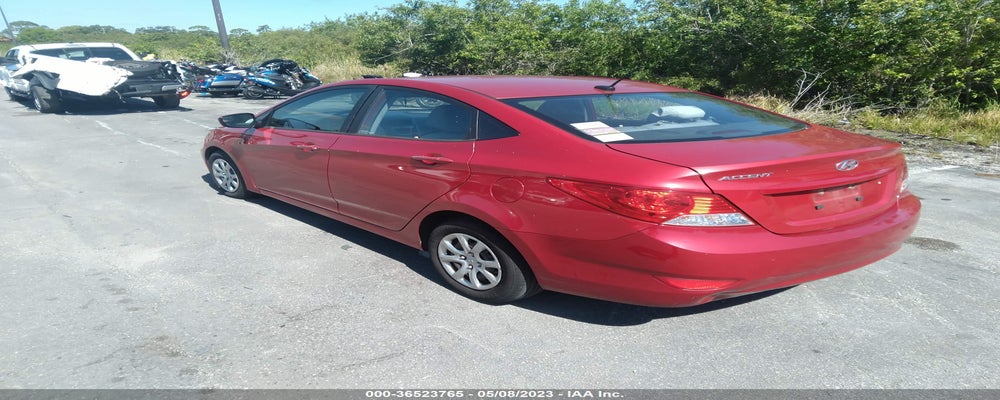 KMHCT4AE3EU691901 2014 HYUNDAI ACCENT photo no. 3