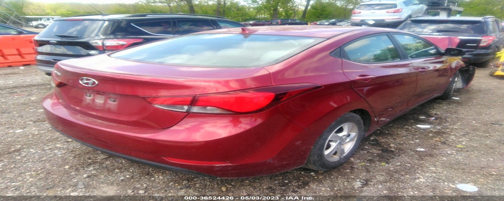 5NPDH4AE8EH541626 2014 HYUNDAI ELANTRA photo no. 4