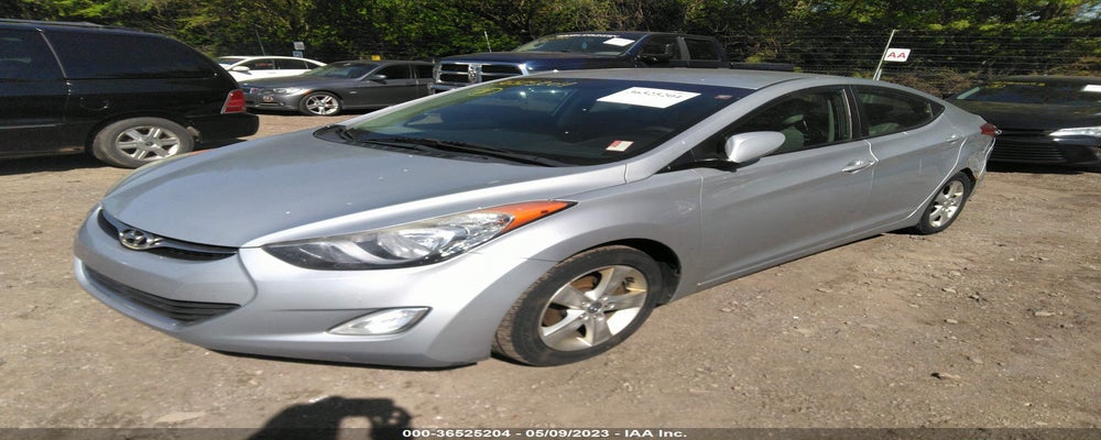 5NPDH4AE2CH122846 2012 HYUNDAI ELANTRA photo no. 2