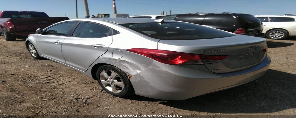 5NPDH4AE2CH122846 2012 HYUNDAI ELANTRA photo no. 3