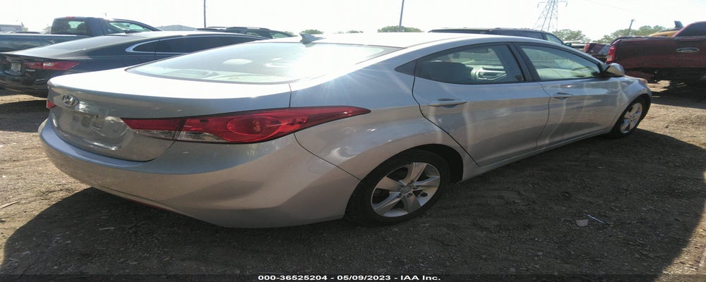 5NPDH4AE2CH122846 2012 HYUNDAI ELANTRA photo no. 4