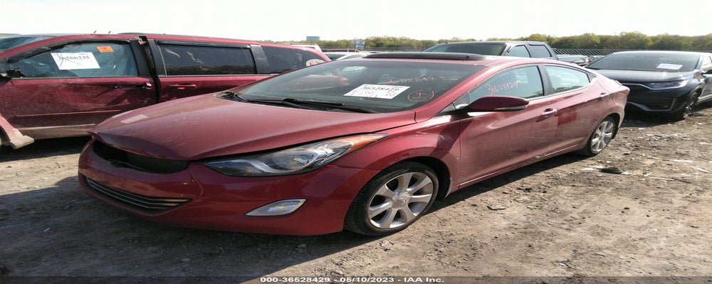 KMHDH4AE0CU446279 2012 HYUNDAI ELANTRA photo no. 2
