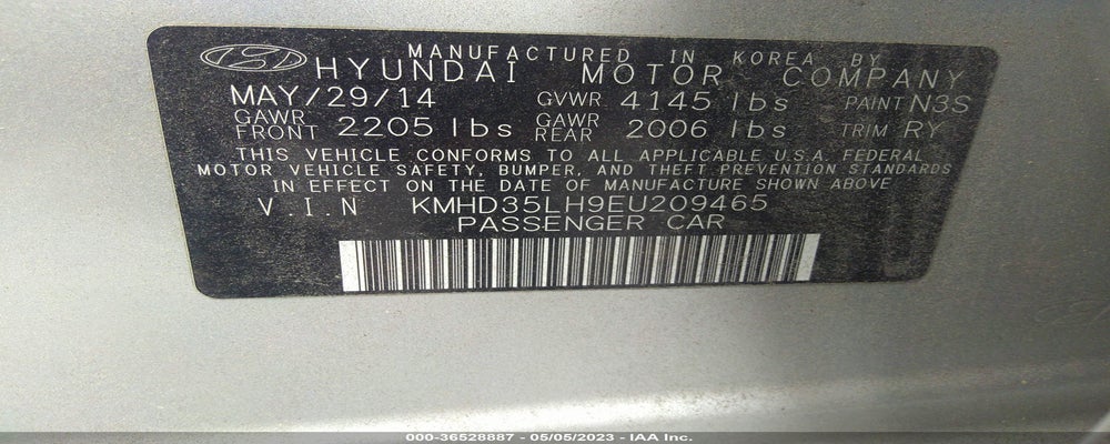 KMHD35LH9EU209465 2014 HYUNDAI ELANTRA GT photo no. 9