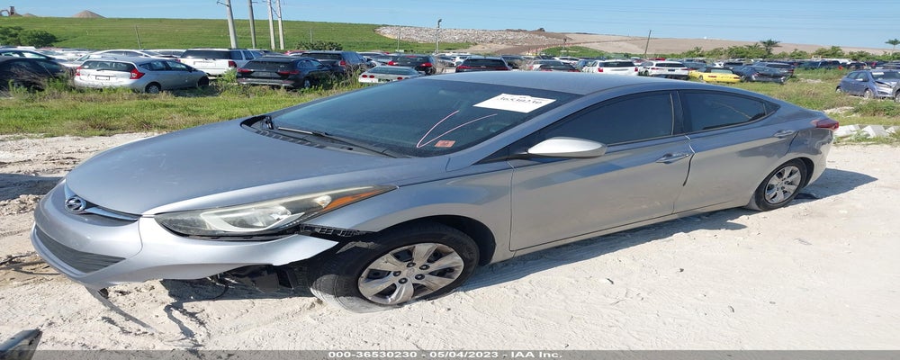 5NPDH4AE0GH666297 2016 HYUNDAI ELANTRA photo no. 2