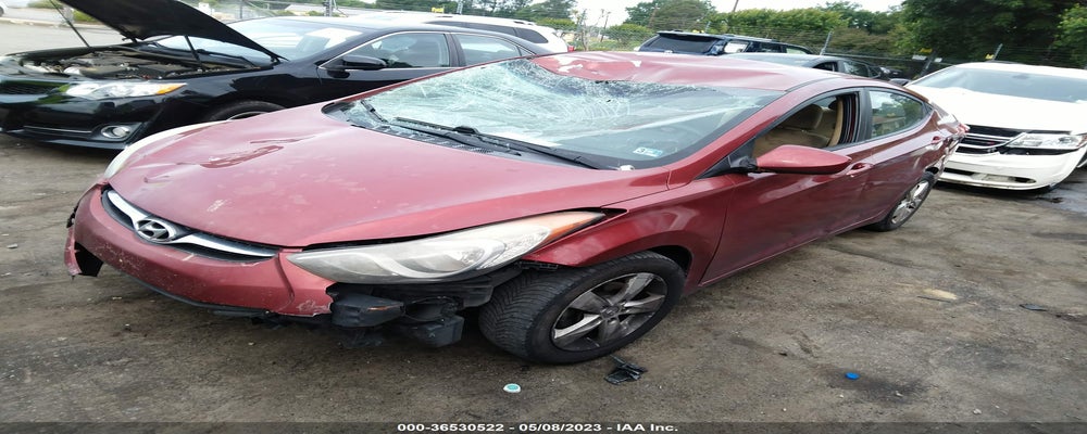 5NPDH4AE6DH361575 2013 HYUNDAI ELANTRA photo no. 2
