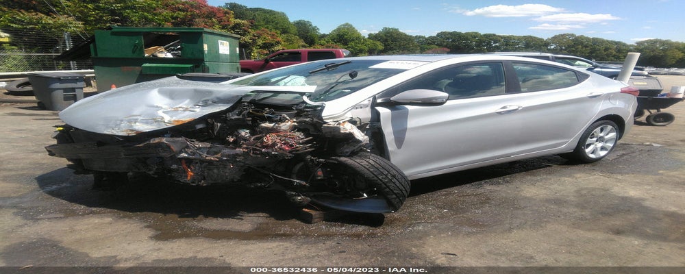 KMHDH4AEXDU794043 2013 HYUNDAI ELANTRA photo no. 2