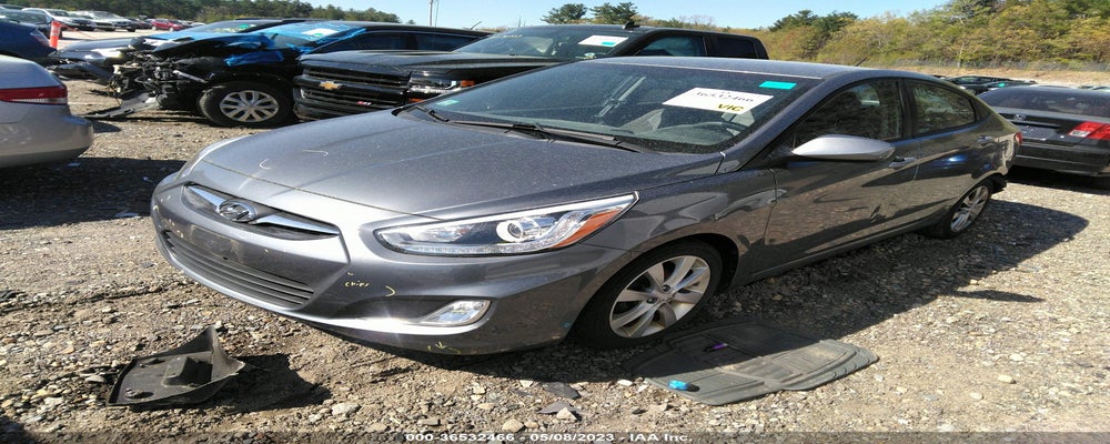 KMHCU4AE6EU617062 2014 HYUNDAI ACCENT photo no. 2