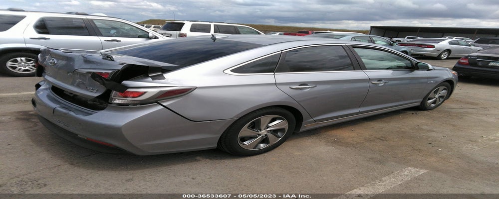 KMHE34L11HA047953 2017 HYUNDAI SONATA HYBRID photo no. 4