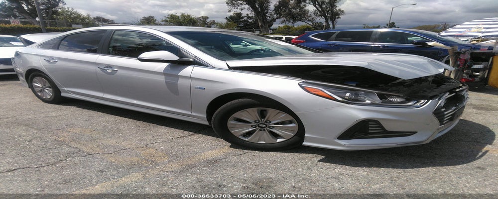 KMHE24L37KA088583 2019 HYUNDAI SONATA HYBRID photo no. 14