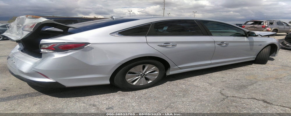 KMHE24L37KA088583 2019 HYUNDAI SONATA HYBRID photo no. 4