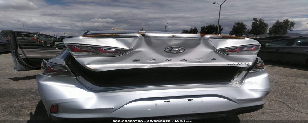 KMHE24L37KA088583 2019 HYUNDAI SONATA HYBRID photo no. 6