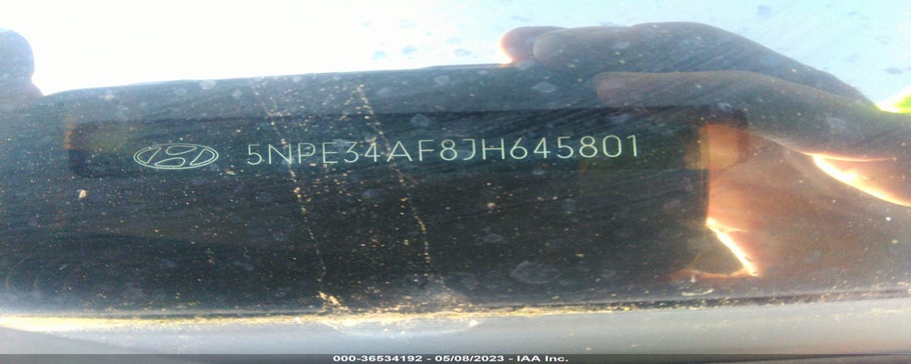 5NPE34AF8JH645801 2018 HYUNDAI SONATA photo no. 9