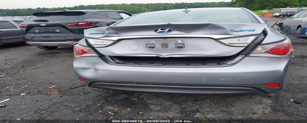KMHEC4A47FA137179 2015 HYUNDAI SONATA HYBRID photo no. 6
