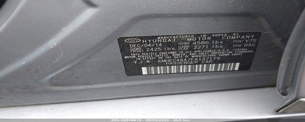 KMHEC4A47FA137179 2015 HYUNDAI SONATA HYBRID photo no. 9