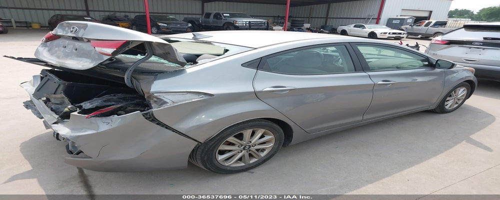 KMHDH4AE6FU450082 2015 HYUNDAI ELANTRA photo no. 4