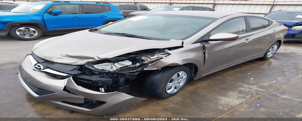 5NPDH4AE2GH674787 2016 HYUNDAI ELANTRA photo no. 2