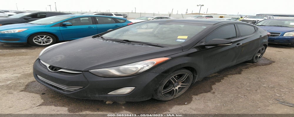 KMHDH4AE1CU332923 2012 HYUNDAI ELANTRA photo no. 2