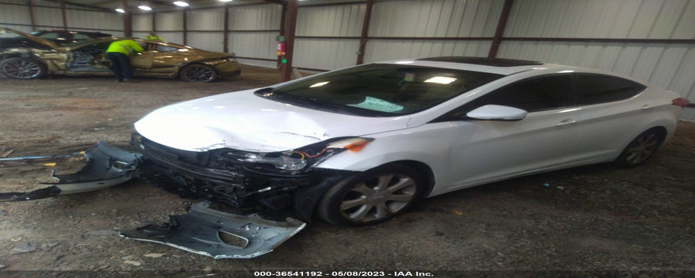 5NPDH4AEXCH100822 2012 HYUNDAI ELANTRA photo no. 2