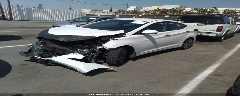 5NPDH4AE1EH477056 2014 HYUNDAI ELANTRA photo no. 2