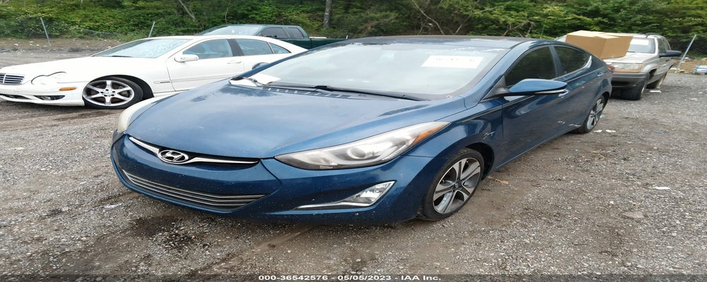 KMHDH4AH3EU154252 2014 HYUNDAI ELANTRA photo no. 2