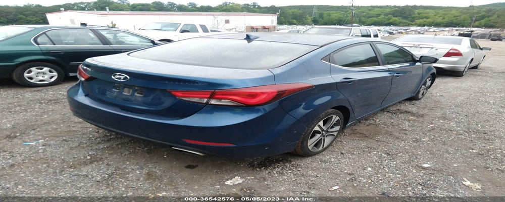 KMHDH4AH3EU154252 2014 HYUNDAI ELANTRA photo no. 4